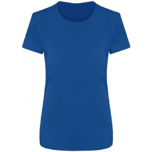 Vêtements Femme T-shirts manches longues Ecologie Ambaro Bleu
