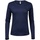 Vêtements Femme T-shirts manches longues Tee Jays T590 Bleu