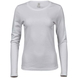 Vêtements Femme T-shirts manches longues Tee Jays Interlock Blanc