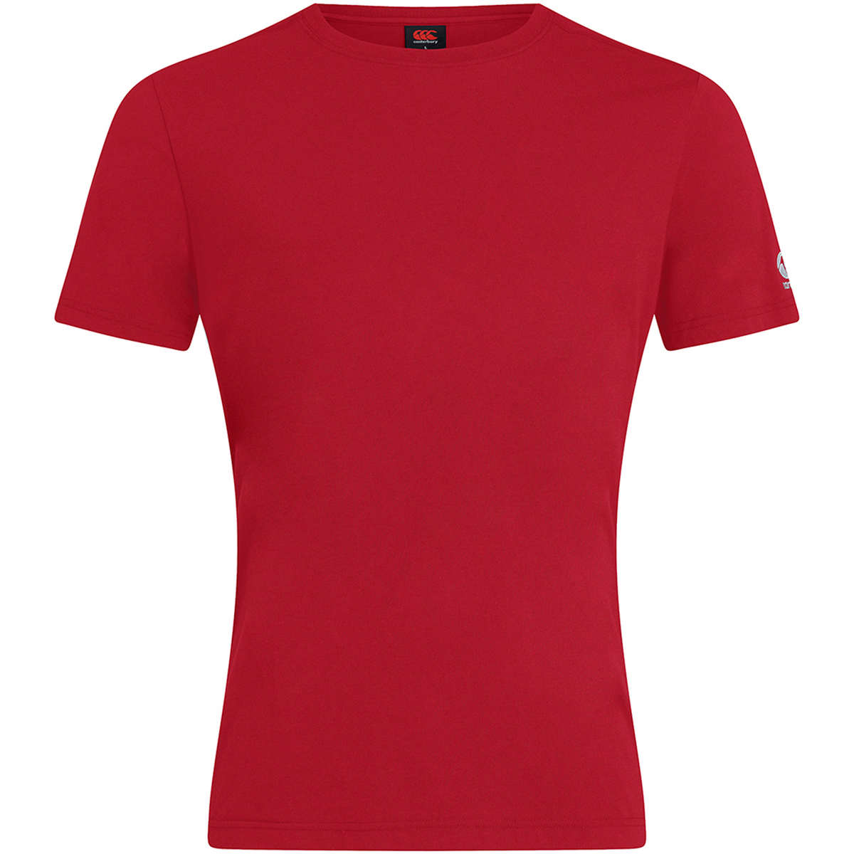 Vêtements Homme T-Shirt Con Stampa Salmone Cotone Canterbury CN226 Rouge
