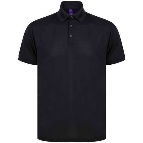 Vêtements Homme T-shirts & Polos Henbury Piqu Noir