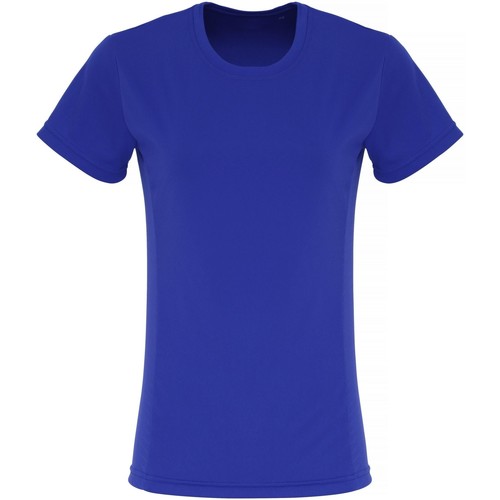 Vêtements Femme T-shirts manches longues Tridri TR024 Bleu