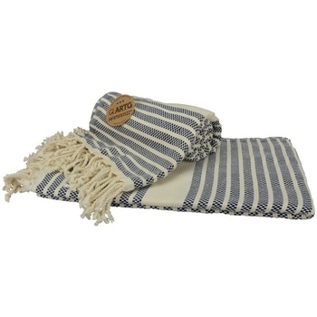 Maison & Déco Serviettes de plage A&r Towels RW7280 Bleu marine / crème