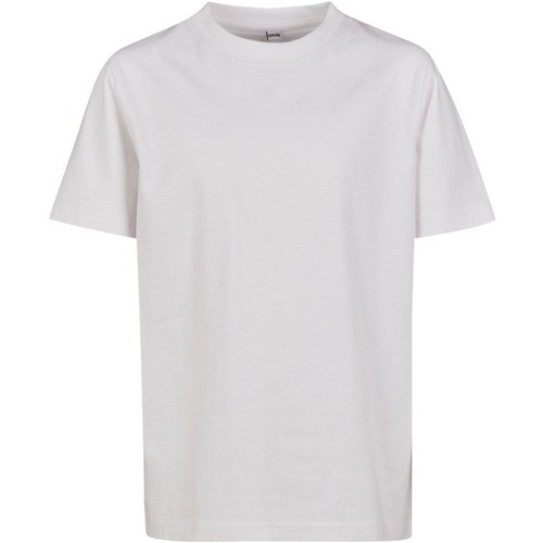 Vêtements Enfant T-shirts manches courtes Build Your Brand BY116 Blanc