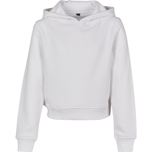 Vêtements Fille Sweats Build Your Brand BY113 Blanc