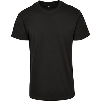 Vêtements T-shirts manches longues Build Your Brand BY123 Noir