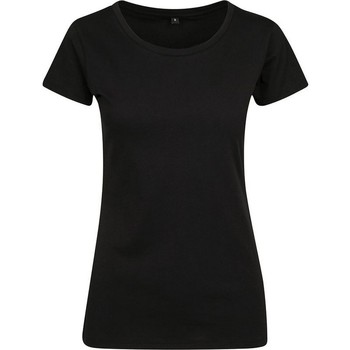 Vêtements Femme T-shirts manches longues Build Your Brand BY086 Noir