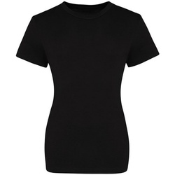 Vêtements Femme T-shirts manches longues Awdis JT10F Noir
