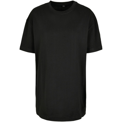 Vêtements Femme T-shirts manches longues Build Your Brand BY149 Noir