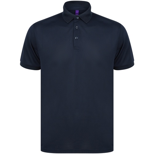 Vêtements T-shirts & Polos Henbury HB465 Bleu