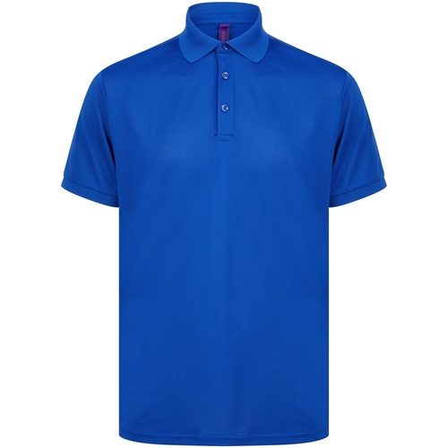 Vêtements T-shirts & Polos Henbury HB465 Bleu