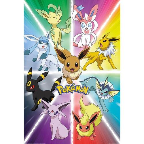 Voir la sélection Affiches / posters Pokemon TA150 Multicolore