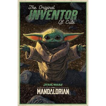 Maison & Déco Affiches / posters Star Wars: The Mandalorian TA6948 Vert