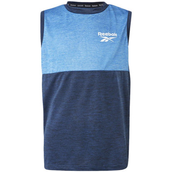 Vêtements Enfant Débardeurs / T-shirts sans black Reebok Sport H89216RBI Bleu