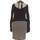 Vêtements Femme Robes Promod robe mi-longue  34 - T0 - XS Noir Noir