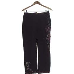 Vêtements Femme Chinos / Carrots Manoukian Pantalon Droit Femme  36 - T1 - S Noir
