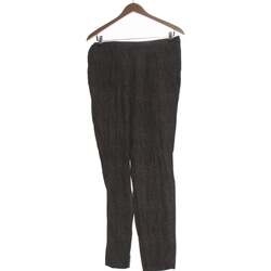 Vêtements Femme Pantalons fluides / Sarouels H&M Pantalon Slim Femme  36 - T1 - S Noir