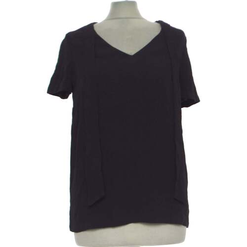 Vêtements Femme checked long-sleeved shirt Bianco Comptoir Des Cotonniers 36 - T1 - S Bleu
