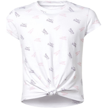 Vêtements Fille T-shirts manches courtes Reebok Sport H73896RGI Blanc