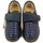 Chaussures Femme Mules Michelle Chaussons pour Femme, Tissu Extensible, AGNESE73 Bleu