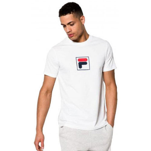 Vêtements Homme T-shirt New Balance Q Speed Jacquard azul elétrico Fila Tee-shirt homme  blanc - XS Blanc