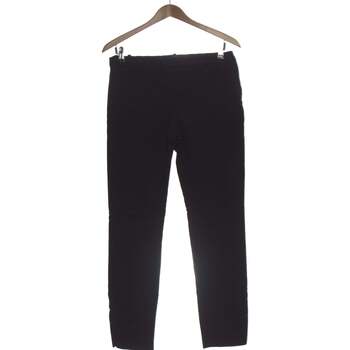 Vêtements Femme Chinos / Carrots Zara Pantalon Droit Femme  38 - T2 - M Noir
