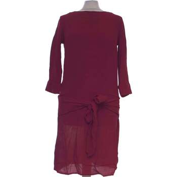 robe promod  robe mi-longue  36 - t1 - s rouge 