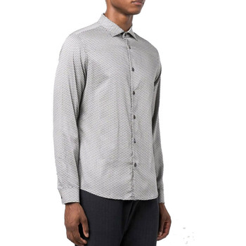Vêtements Homme Chemises manches longues Emporio Armani 6K1C651NZEZ Blanc