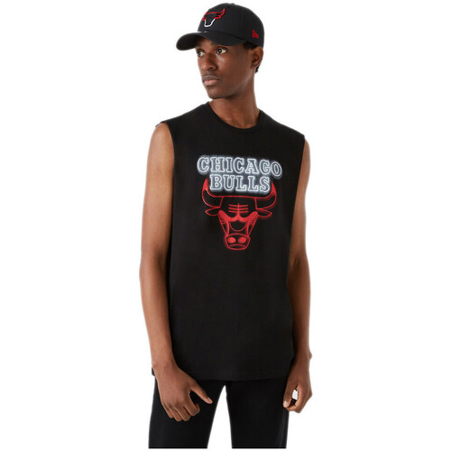Vêtements Homme La Petite Etoile New-Era NBA NEON SLEEVELESS CHICAGO BULLS Noir
