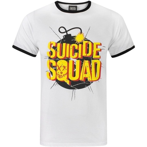 Vêtements T-shirts manches longues Suicide Squad Exploding Bomb Multicolore