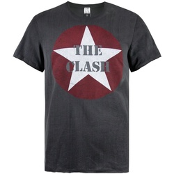 Vêtements Homme T-shirts manches longues Amplified Star Logo Gris