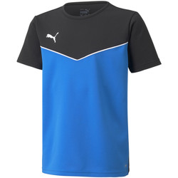 Vêtements Enfant T-shirts colour-block manches courtes Puma T-shirt Rise Jersey bleu