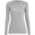 Vêtements Femme T-shirts manches longues Salewa Solidlogo Dry W L/S Tee 27341-0624 Gris