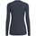 Vêtements Femme T-shirts manches longues Salewa Solidlogo Dry W L/S Tee 27341-3986 Bleu