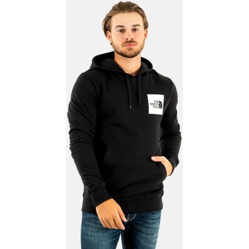 Vêtements The North Face fine hoodie jk3 tnf black noir - Vêtements Sweats Homme 79 