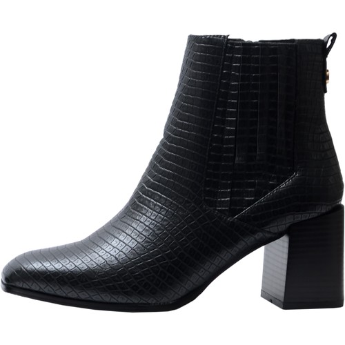 Chaussures Femme Boots Besaces / Sacs bandoulièrery Bottines Noir