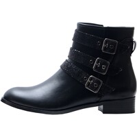 Chaussures Femme Boots The Divine Factory Bottines QL4526 Noir