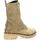 Chaussures Femme Boots Reqin's Boots cuir velours Beige