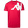 Vêtements Homme Débardeurs / T-shirts sans manche Kappa Tee shirt homme 304ICL0_908 KAPPA rouge et blanc Rouge