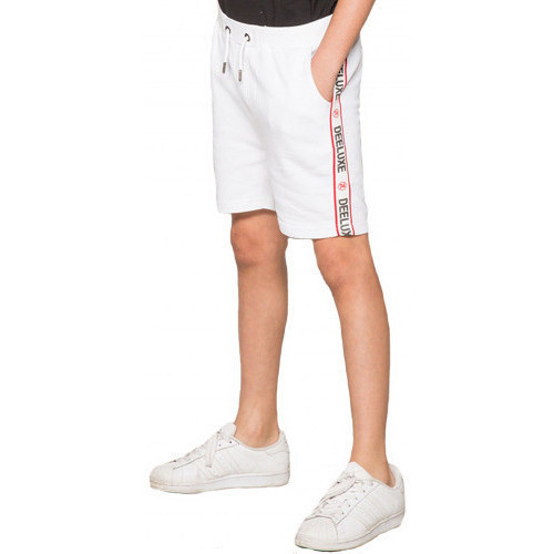 Shorts & Bermudas Deeluxe Short juniorblanc Blanc - Vêtements Shorts / Bermudas Enfant 24 
