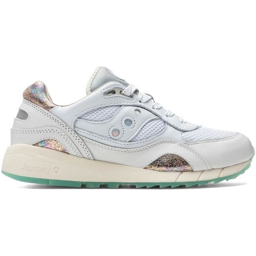 Chaussures Femme Baskets mode Saucony Ombre 6000 Blanc Blanc