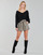 Vêtements Femme Shorts / Bermudas Betty London PIUBELLA Noir / Ecru