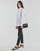 Vêtements Femme Chemises / Chemisiers Karl Lagerfeld KL MONOGRAM LACE BIB SHIRT Blanc