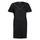 Vêtements Femme Robes courtes Karl Lagerfeld LACE INSERT JERSEY DRESS Noir