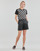 Vêtements Femme Shorts / Bermudas Karl Lagerfeld PERFORATED FAUX LEATHER SHORTS Noir