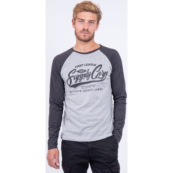 Vêtements Revendre des produits JmksportShops Ritchie T-shirt manches longues col rond pur coton JANDAT Antra