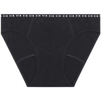 Sous-vêtements Femme Fitness / Training DIM Culotte menstruelle Femme PROTECT Flux moyen Noir