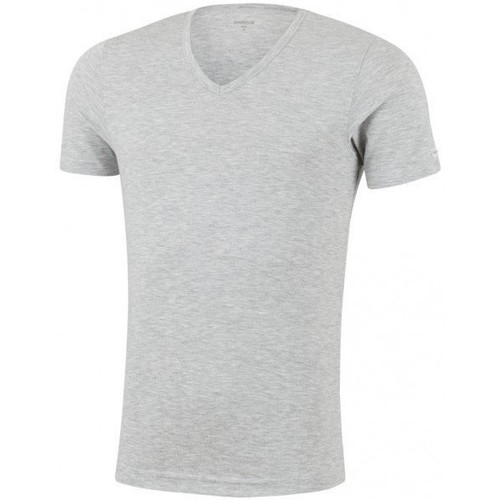 Vêtements Homme T-shirts & Polos Impetus T-shirt HOODIE Col V Homme THERMO chiné Gris