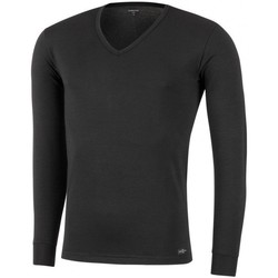 Vêtements Homme T-shirts & Polos Impetus T-shirt manches longues Col V Homme THERMO No Noir