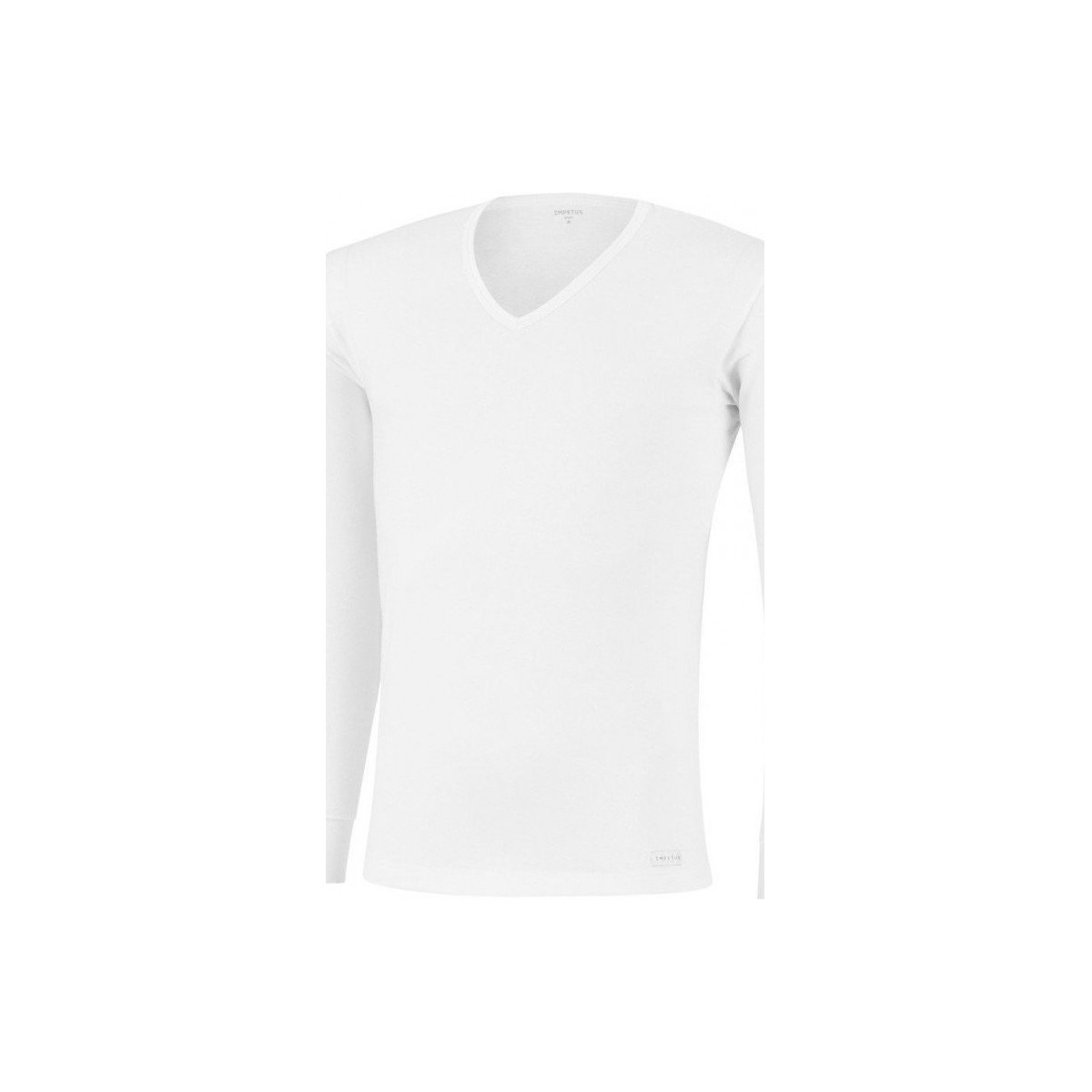 Vêtements Homme T-shirts & Polos Impetus T-shirt manches longues Col V Homme THERMO Bl Blanc